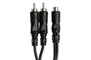 HOSA - Y Cable, RCAF to Dual RCA
