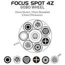 ADJ Focus Spot 4Z Pearl, with a White Housing