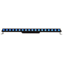 Eliminator Lighting Mega Color Q18, 1-Meter Linear LED Wash Bar with 18 x 4W RGBA 4-in-1 LEDs, 25 Degree Beam Angle, Full Pixel Control, 5 DMX Channel Modes