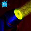 ADJ Hydro Beam X12, 260 Watt Phillips Platinum 12R Lamp, 6000 Hour, Discharge Lamp. Razor Sharp 2 Degree Beam, IP65 Outdoor Rating, 24 Facet Circular and 6 Facet Linear Prism, Motorized Focus, Frost Filter, 5 Pin DMX IP65