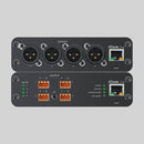 Shure ANI4OUT-XLR, Audio Network Interface, 4-Output, XLR connectors, Mic/Line Dante Audio Network Interface with Peq and Audio Summing