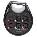 ADJ Data Distro 6, 6 Output RDM/DMX Truss Mount Splitter, 5 Pin DMX