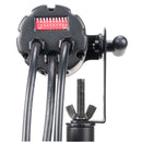 ADJ Pinspot LED Quad DMX, High Powered DMX Pin Spot, 8 Watt Quad Color RGBW LED 15 Degree Beam Angle