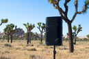 American Audio APX 12 GO BT, 12 Inch Bluetooth Battery Powered Rechargeable 2 Way Speaker, XLR Mic and Line Inputs, Up to 6 Hours Battery Life, Wheels and Pull-Up Handle