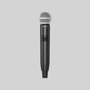 Shure GLXD24+/SM58-Z3, Digital Wireless Vocal System with SM58 Vocal Microphone, Featuring the industry standard SM58 vocal microphone, the GLXD24+/SM58 Dual Band Vocal System delivers superior, transparent digital audio