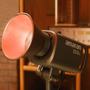 amaran 150c Grey, 150W Full-Color Bowens Mount Point-Source LED Light, 2,500K - 7,500K CCT, CRI 95+