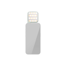 amaran Go (Green), Ultra-compact, MagSafe & Qi2 compatible mini phone light for aspiring creators