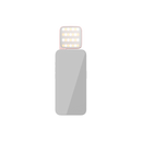 amaran Go (Pink), Ultra-compact, MagSafe & Qi2 compatible mini phone light for aspiring creators