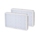 amaran Pano 60c 2-Light Kit (White), 60W Full-Color Panel LED Light, 2,300K - 10,000K CCT, CRI 96