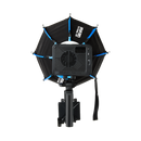 amaran Ray 60c, Ultra-compact, 60W full-color Bowens Mount COB light powered by OmniColor