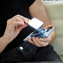 amaran Go (Blue), Ultra-compact, MagSafe & Qi2 compatible mini phone light for aspiring creators