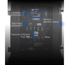 Anchor Audio Liberty 3 Pro, battery powered PA system with Bluetooth & AnchorLink 4 wireless mic capacity, AnchorFlex transceiver & wireless mic includes (1) LIB3TU4, (1) WH-LINK