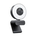 EMEET SmartCam S600L, 4K StreamCam with 1/2" CMOS Sensor, Built-In RGB Ring Light with Cold, Warm and Mixed Modes, 1080p 60fps, 0.2s PDAF Autofocus and Built-In Privacy Cover