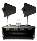 VocoPro BenchMark-Dual-BP - Dual Touring Grade True Diversity wireless system with Antenna Distribution System and Active - View 1