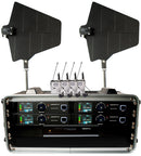 VocoPro BenchMark-Quad-BP - Quad Touring Grade True Diversity wireless system with Antenna Distribution System and Active - View 1