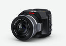 Blackmagic Micro Studio Camera 4K G2, Extremely tiny broadcast camera includes low light cinematic 4K sensor, MFT lens mount, 12G-SDI and HDMI for HD and Ultra HD up to 2160p60, built in color corrector and recording to USB disks