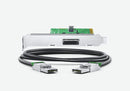 Blackmagic PCI Express Cable Kit, High speed Generation 3 PCI Express plug-in card and cable for connecting computers to products such as UltraStudio 4K Extreme 3, when you need higher speeds than Thunderbolt