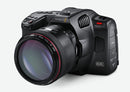 Blackmagic Pocket Cinema Camera 6K Pro, Most advanced digital film camera features 6K sensor with EF lens mount, built in motorized ND filters at 0, 2, 4 and 6 stops, tilt adjustable 1500 nit LCD and a larger battery