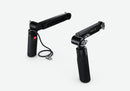 Blackmagic URSA Cine Grips, Adjustable hand grips for easy handheld shooting that attach to the baseplate rosettes