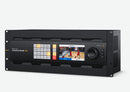 Blackmagic Videohub 80x80 12G, Massive 80x80 model zero latency 12G-SDI video router supports any combination of SD, HD and Ultra HD on the router at the same time