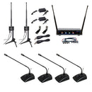 VocoPro BOOST-CONFERENCE-4, 600ft. long-range digital wireless microphone package