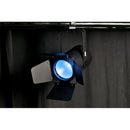 ADJ BAR001, Black Barn Door Accessory for the COB Cannon Wash Fixtures
