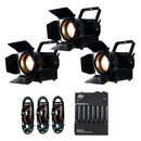 ADJ Presenter Basic Stream Pak, Includes 3 x Encore FR50Z, 1 x SDC12, 3 x AC3PDMX15