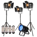 ADJ Advance Stream PAK, Includes 3 x Encore FR150Z, 1 x COB Cannon L200ST, 3 x LTS6, 4 x AC3PDMX25