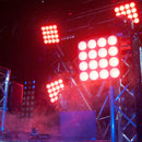 ADJ Dotz Matrix, Flood LED Blinder Effect, 4 x 4 Matrix Panel, 16 x 30 Watt COB Tri RGB LED's, Individual Pixel Control, DMX 60 Degree Beam Angle