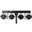 Eliminator Mini Par Bar, Portable Par Lighting System, Includes 4 x Mini Par RGBW, Tripod Stand, Wireless Remote, and Carry Bag