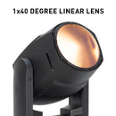 ADJ Focus Wash 400, 400 Watt LED Moving Head Wash Fixture, RGBACL, 10-46 Degree Motorized Zoom, Power Lock In and Out, 5 and 3 Pin DMX In and Out