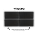 ADJ WMST2X2, Framing Trim Set for 2x2 Wall