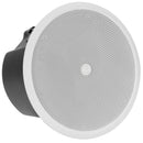 RCF CMR-60T-W, Passive 320W 6.5" 2-Way Ceiling Monitor Speaker with Transformer - 8 Ω, 70/100V (White)