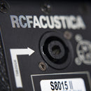 RCF S8018-MK2, Passive 6000W 18" High-Efficiency Bass Reflex Subwoofer