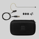 Shure MX153B/O-TQG, Earset Headworn Microphone, Omnidirectional Earset Headworn Microphone, Black