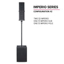 Avante Audio Imperio Pole IMP194 Pole with Custom Imperio Mount