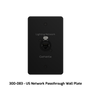 ChamSys GeNetix Network Passthrough Wall Plate - US