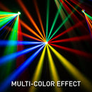 ADJ Vizi Beam CMY, Compact CMY Color Mixing Moving Head Fixture Featuring 310 Watt Osram Sirius HRI Discharge Lamp, 6000 Hour, 17 Static Gobos, 1 x 16 Facet Circular, 1 x 6 Facet Linear Prism, Prism Overlay