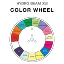 ADJ Hydro Beam X12, 260 Watt Phillips Platinum 12R Lamp, 6000 Hour, Discharge Lamp. Razor Sharp 2 Degree Beam, IP65 Outdoor Rating, 24 Facet Circular and 6 Facet Linear Prism, Motorized Focus, Frost Filter, 5 Pin DMX IP65