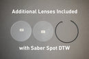 ADJ Saber Spot DTW, Fixture, 15 Watt Warm White LED 20 Degree Beam, Dim to Warm Effect