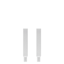 RCF PMK60770, Pole Extension Kit for J9 & JMIX19 (White)