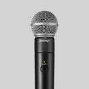 Shure MXW2/SM58-Z10, Handheld Transmitter with SM58 Capsule, Handheld Transmitter with SM58 Microphone (Includes one SB902 Battery)