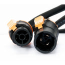 Accu-Cable SIP064, 1.64 ft (.5M) IP65 Power Link Cable Male to Female