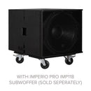 Avante Imperio Caster Board, Removable Caster Board with 4 Inch Casters for the IMP118 Subwoofer