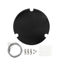 Shure A900B-R-GM, Gripple Mount Kit, Round, Black Cover