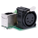 Obsidian PCB5P, XLR 5-Pin PCB, A-Size