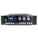 VocoPro DA-9808RV, Professional 600W Karaoke Amplifier with 24-bit DSP Mic Effect, HDMI input and Optical Input for Smart TV