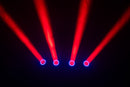 ADJ Vizi Xtreme, 4 x 50W RGBL Wash Beam Moving Head with LED Ring, 360 Degree Continuous Pan/Tilt, Aria X2