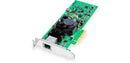 Blackmagic DeckLink IP 100G, This fast model features up to 8 channels of Ultra HD video, in simultaneous capture and playback via 100G Ethernet
