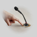 Shure A400MB, Mute Button, Mute Button and Adapter